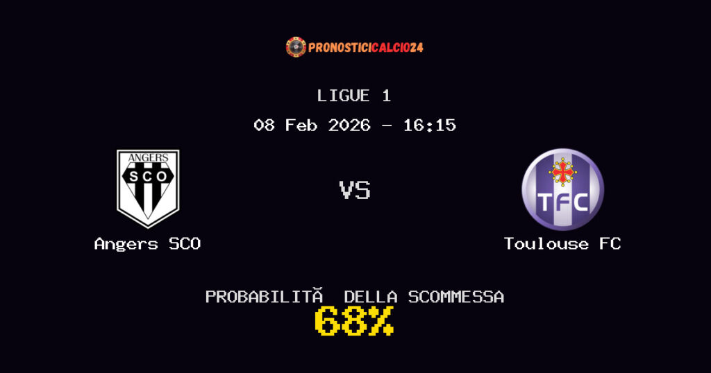 Angers SCO vs Toulouse FC Pronostici - Ligue 1 - IL CONSIGLIO