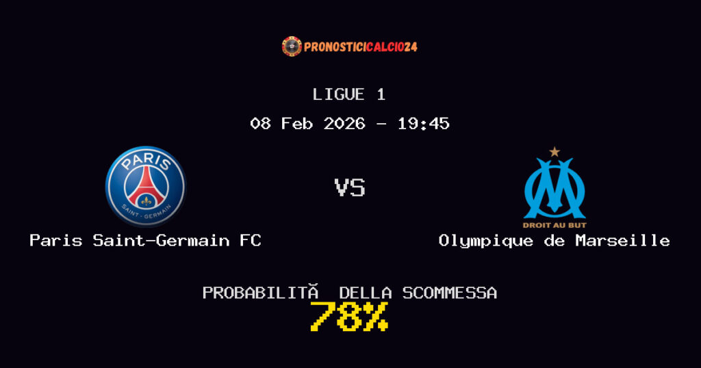 Paris Saint-Germain FC vs Olympique de Marseille Pronostici - Ligue 1 - IL CONSIGLIO