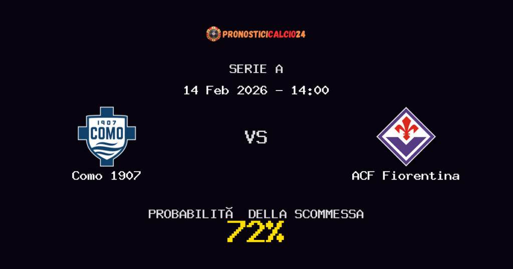 Como 1907 vs ACF Fiorentina Pronostici - Serie A - IL CONSIGLIO
