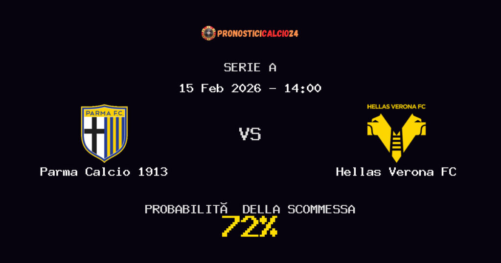 Parma Calcio 1913 vs Hellas Verona FC Pronostici - Serie A - IL CONSIGLIO