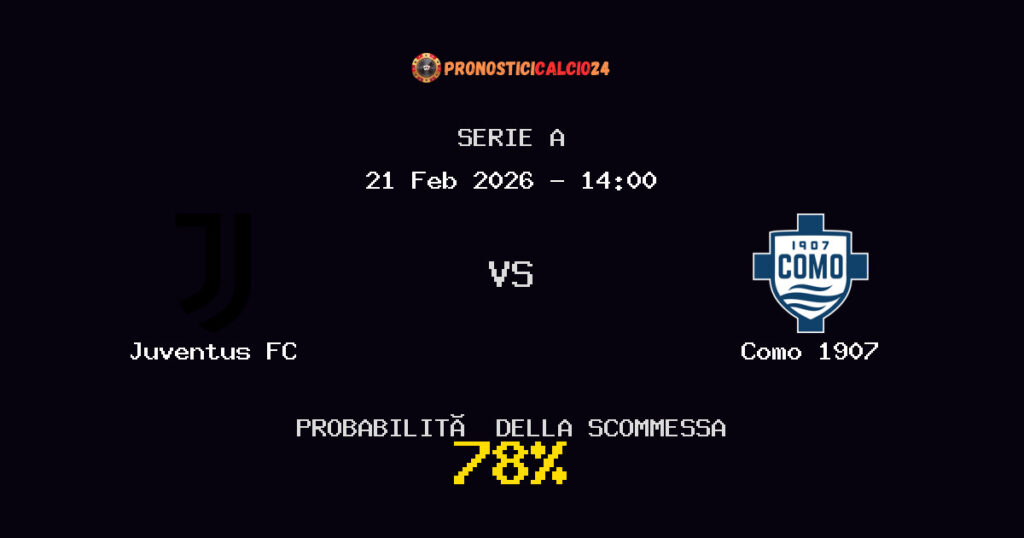 Juventus FC vs Como 1907 Pronostici - Serie A - IL CONSIGLIO
