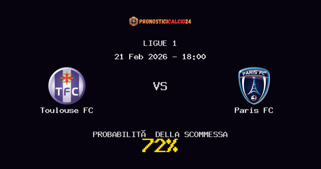 Toulouse FC vs Paris FC Pronostici - Ligue 1 - IL CONSIGLIO