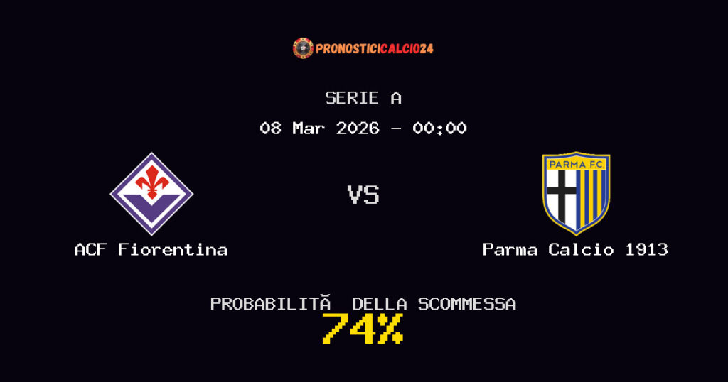 ACF Fiorentina vs Parma Calcio 1913 Pronostici - Serie A - IL CONSIGLIO