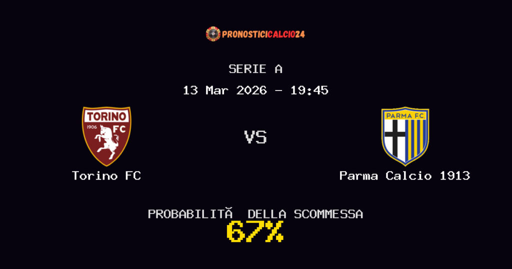 Torino FC vs Parma Calcio 1913 Pronostici - Serie A - IL CONSIGLIO
