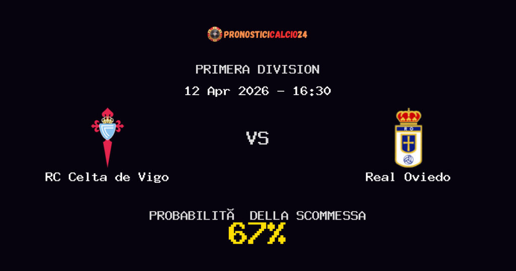 RC Celta de Vigo vs Real Oviedo Pronostici - Primera Division - IL CONSIGLIO