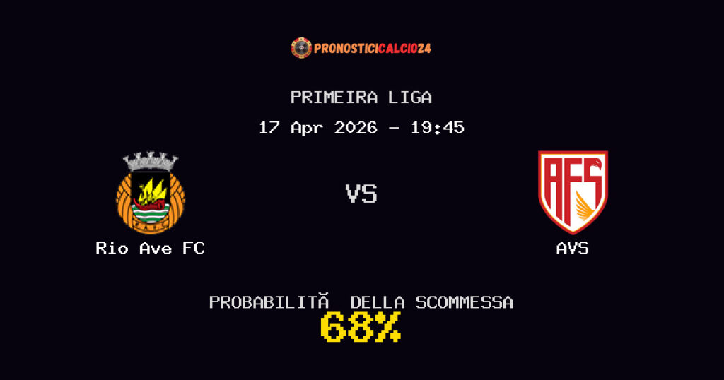 Rio Ave FC vs AVS Pronostici - Primeira Liga - IL CONSIGLIO