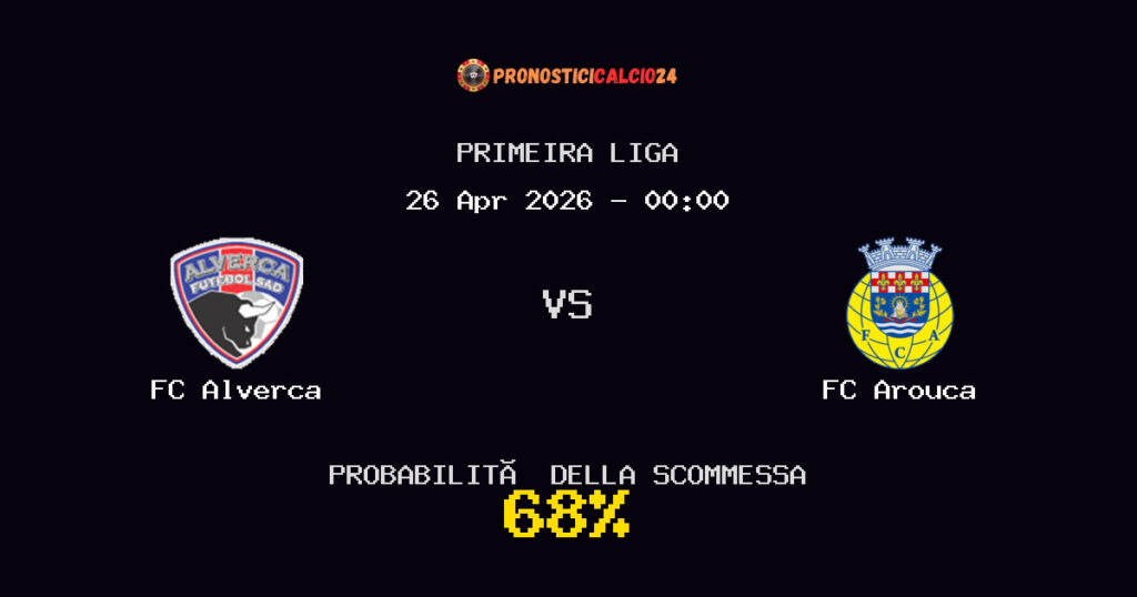 FC Alverca vs FC Arouca Pronostici - Primeira Liga - IL CONSIGLIO
