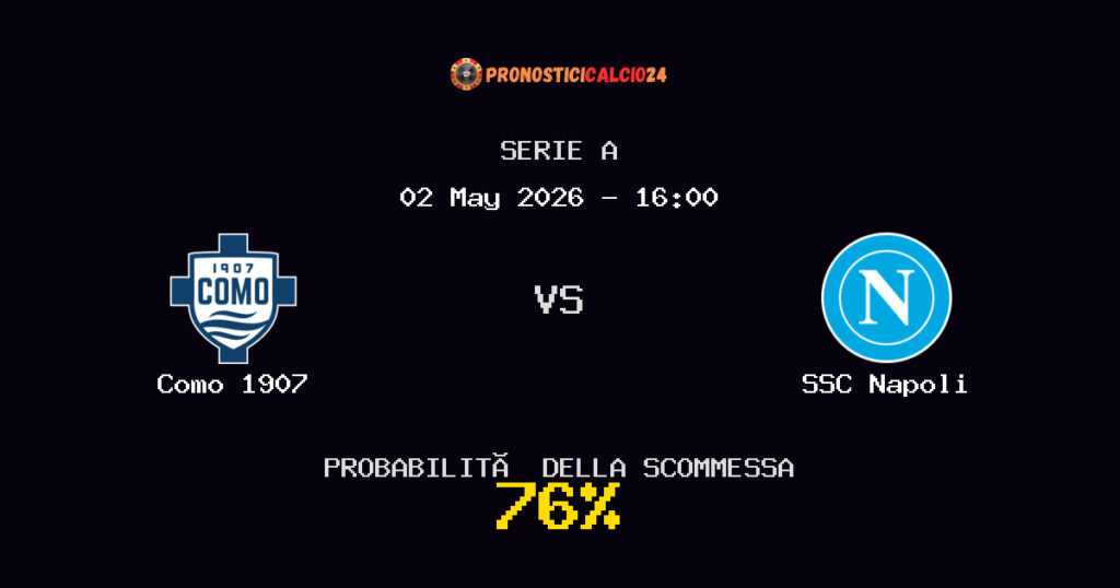 Como 1907 vs SSC Napoli Pronostici - Serie A - IL CONSIGLIO