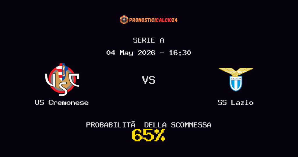 US Cremonese vs SS Lazio Pronostici - Serie A - IL CONSIGLIO