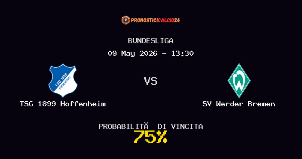 TSG 1899 Hoffenheim vs SV Werder Bremen Pronostico Partita – Bundesliga – Consigli Scommesse