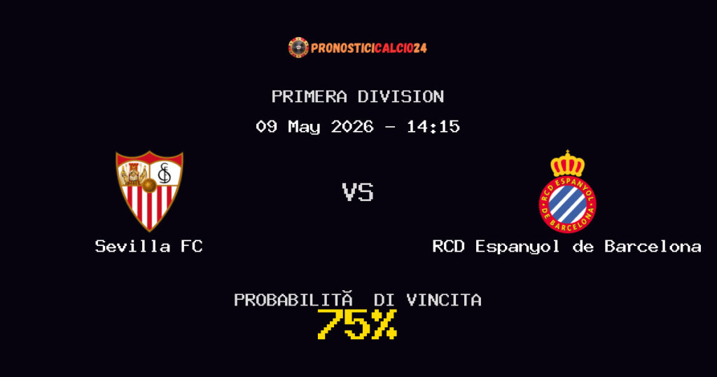 Sevilla FC vs RCD Espanyol de Barcelona Pronostico Partita – Primera Division – Consigli Scommesse