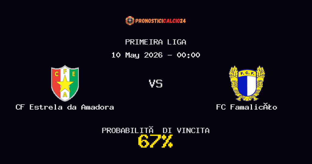CF Estrela da Amadora vs FC Famalicão Pronostico Partita – Primeira Liga – Consigli Scommesse