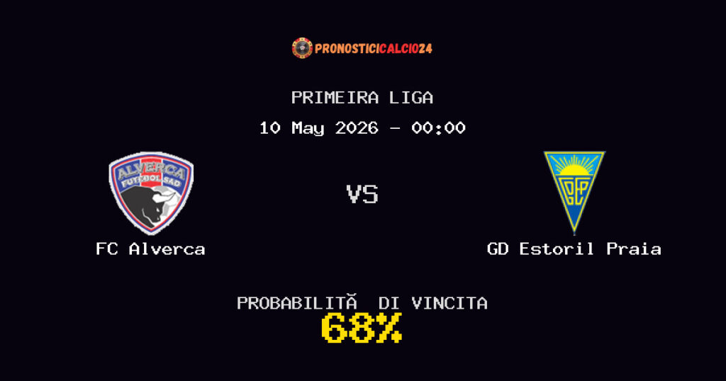 FC Alverca vs GD Estoril Praia Pronostico Partita – Primeira Liga – Consigli Scommesse
