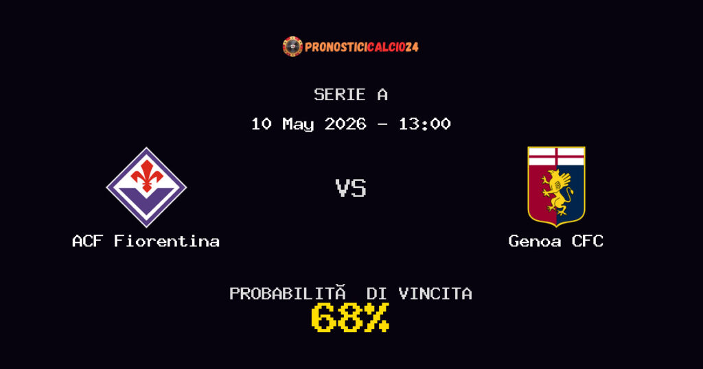 ACF Fiorentina vs Genoa CFC Pronostico Partita – Serie A – Consigli Scommesse