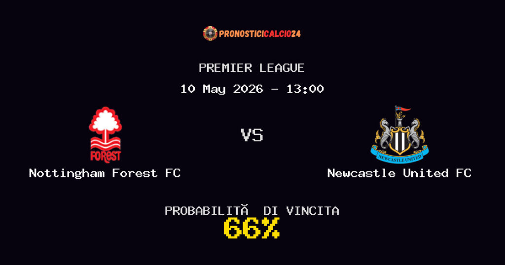 Nottingham Forest FC vs Newcastle United FC Pronostico Partita – Premier League – Consigli Scommesse