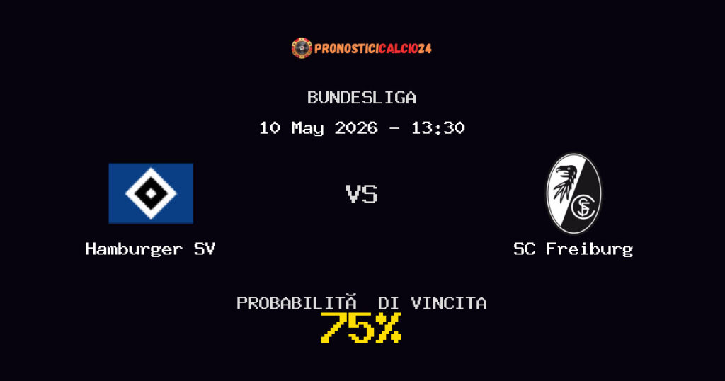 Hamburger SV vs SC Freiburg Pronostico Partita – Bundesliga – Consigli Scommesse