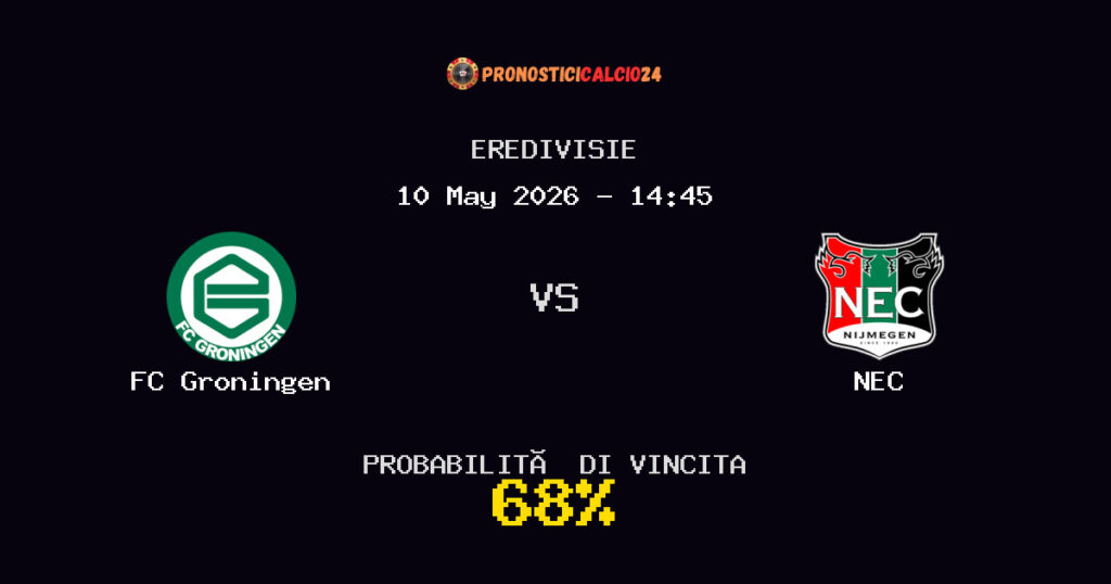 FC Groningen vs NEC Pronostico Partita – Eredivisie – Consigli Scommesse