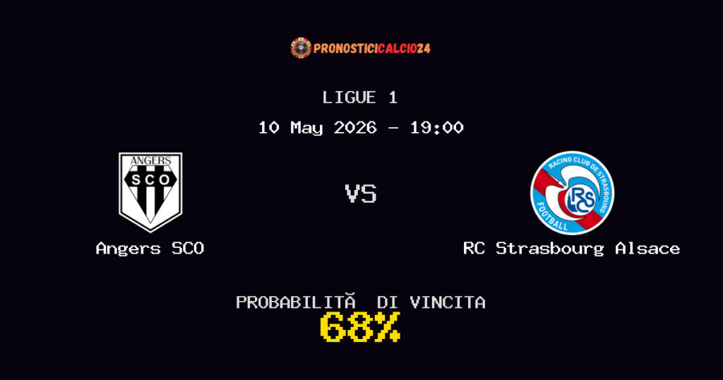 Angers SCO vs RC Strasbourg Alsace Pronostico Partita – Ligue 1 – Consigli Scommesse