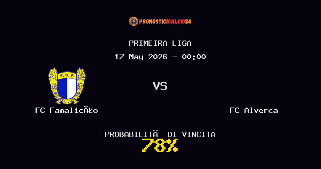 FC Famalicão vs FC Alverca Pronostico Partita – Primeira Liga – Consigli Scommesse