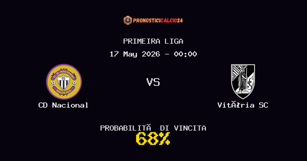 CD Nacional vs Vitória SC Pronostico Partita – Primeira Liga – Consigli Scommesse