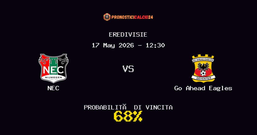 NEC vs Go Ahead Eagles Pronostico Partita – Eredivisie – Consigli Scommesse