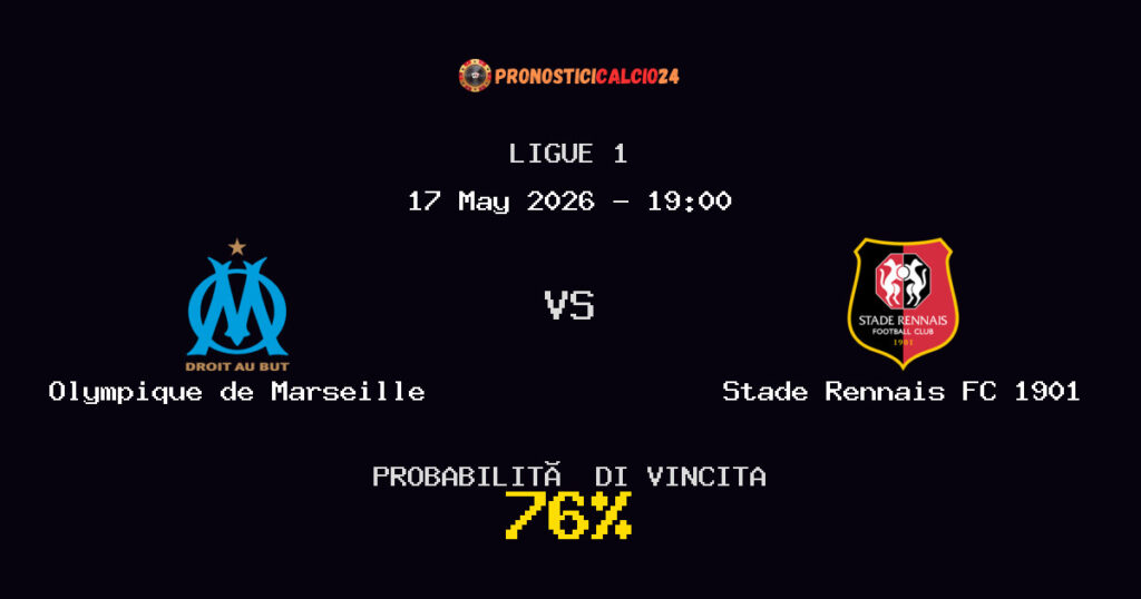 Olympique de Marseille vs Stade Rennais FC 1901 Pronostico Partita – Ligue 1 – Consigli Scommesse