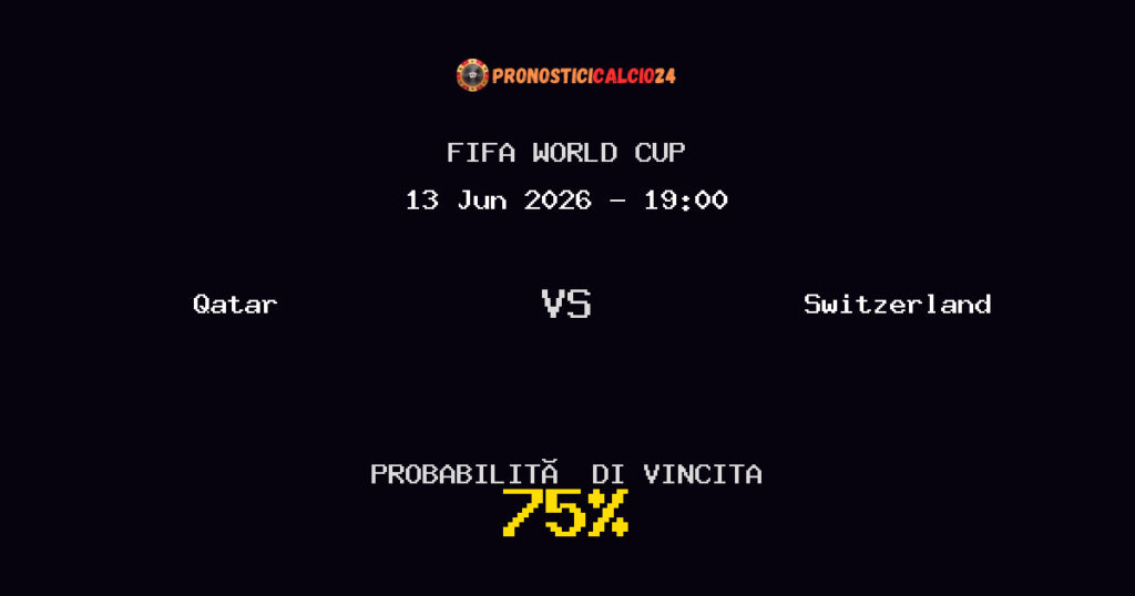 Qatar vs Switzerland Pronostico Partita – FIFA World Cup – Consigli Scommesse