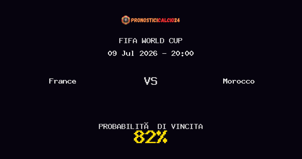 France vs Morocco Pronostico Partita – FIFA World Cup – Consigli Scommesse