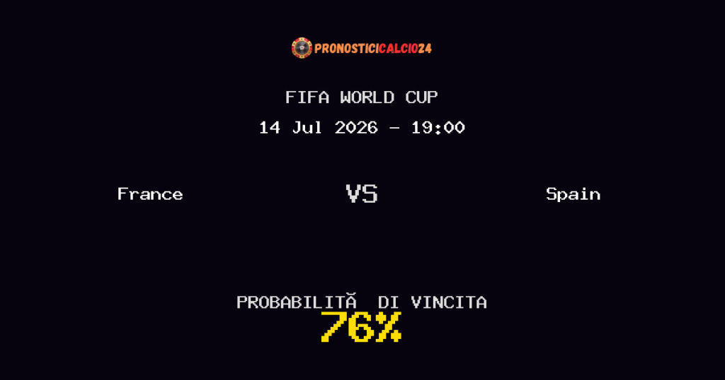 France vs Spain Pronostico Partita – FIFA World Cup – Consigli Scommesse