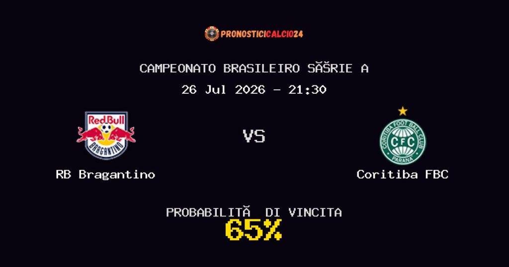 RB Bragantino vs Coritiba FBC Pronostico Partita – Campeonato Brasileiro Série A – Consigli Scommesse