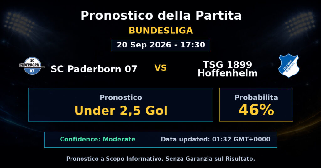 SC Paderborn 07 vs TSG 1899 Hoffenheim Match Prediction - Bundesliga - Betting Analysis